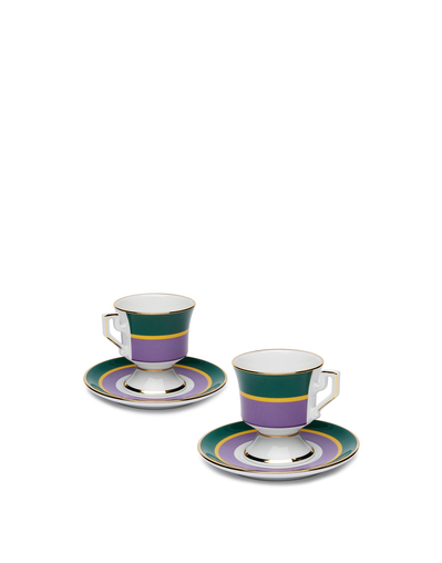 Espresso Cup Set Of 2 in Rainbow Viola - Homeware