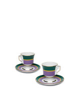 La DoubleJ Espresso Cup &amp; Saucer Set of 2  DIS0007CER001RAI0007