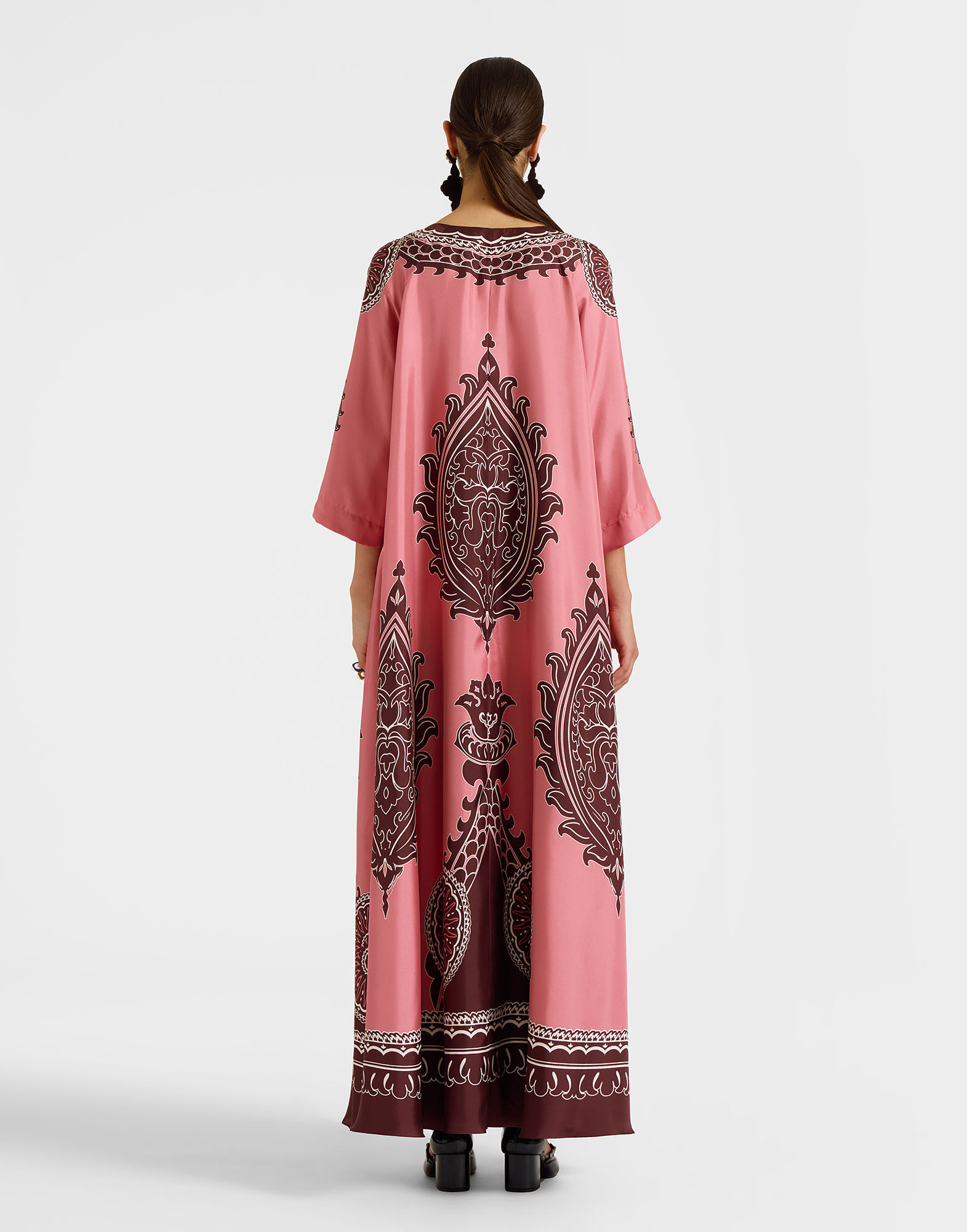 Muumuu Dress in Oltrarno Placée Pink for Women | La DoubleJ