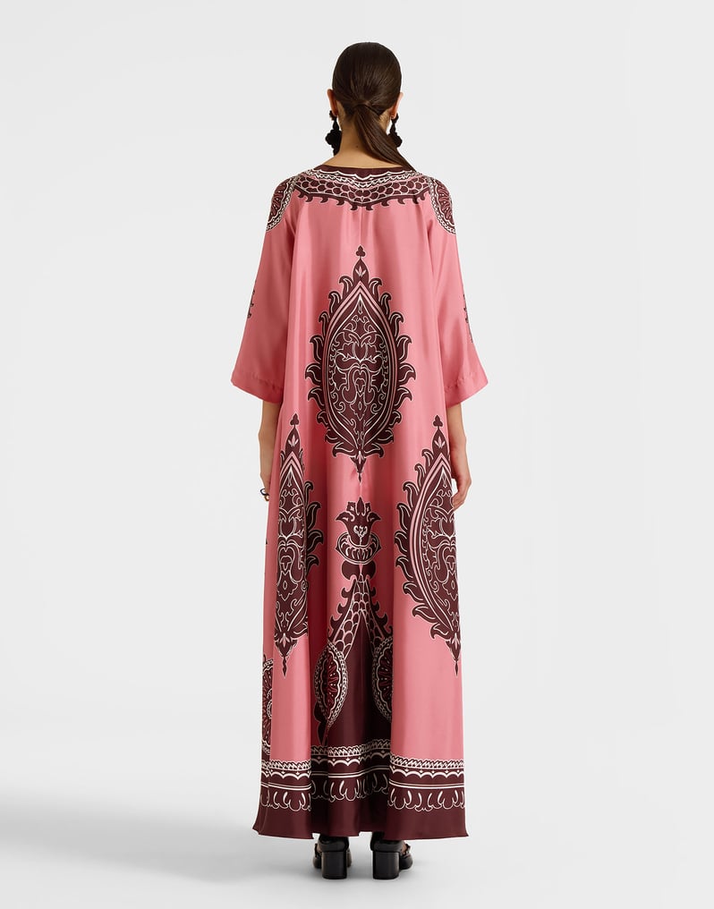 La DoubleJ Muumuu Dress La DoubleJ Muumuu Dress Oltrarno Placée Pink DRE0225SIL006OLT03PI01