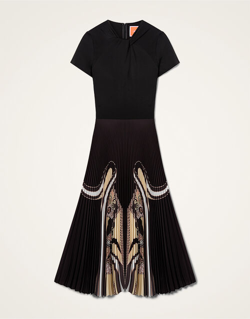 La DoubleJ Chignon Dress Ambrosia Plac&eacute;e Black DRE1030CHF007AMB03BL01