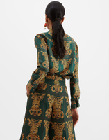 La DoubleJ Boy Shirt La DoubleJ Boy Shirt Tiger Tiles SHI0001SIL001TIG0003