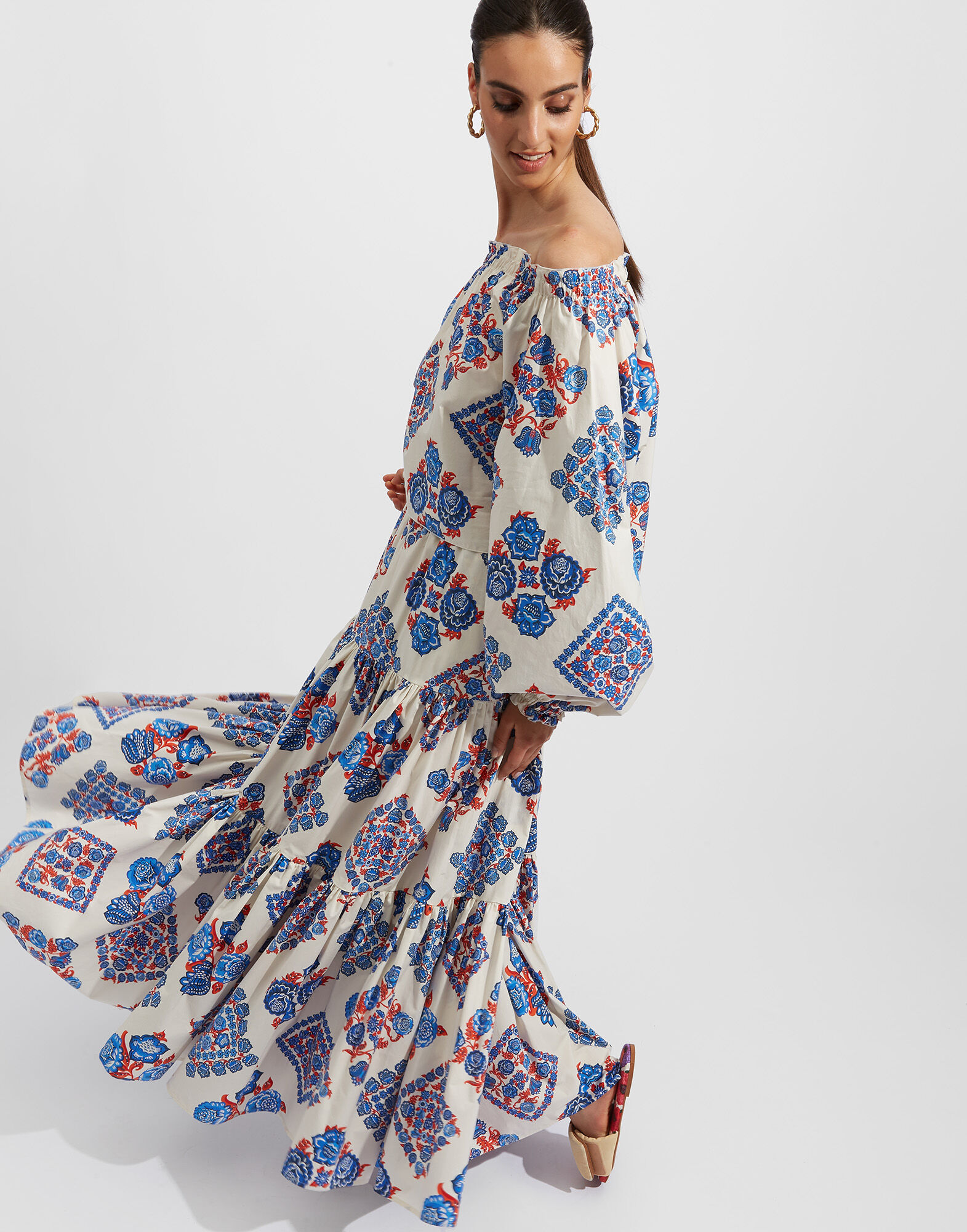 La DoubleJ Boho Crop Top Cowgirl TOP0064COT001COW0001