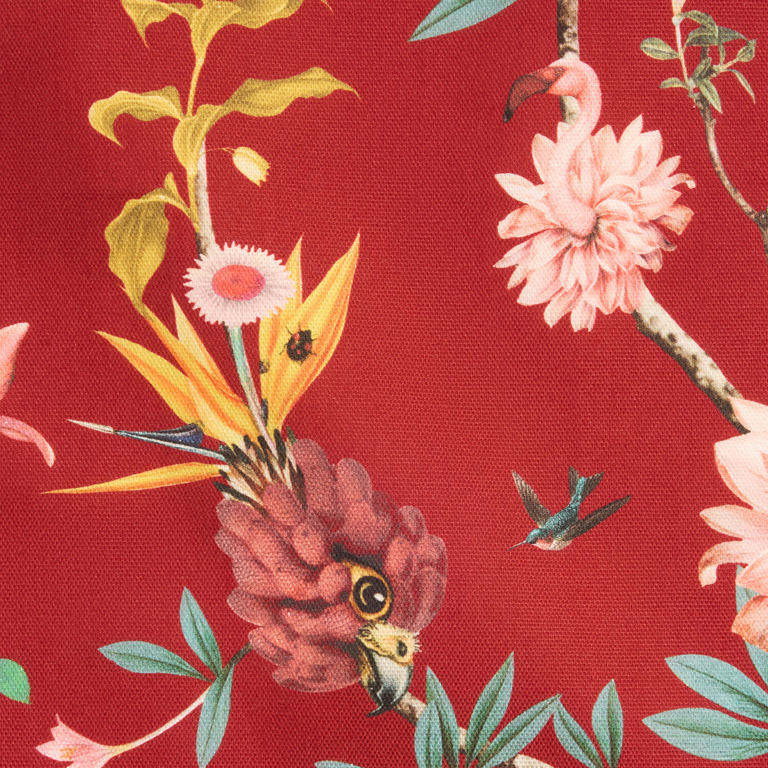 La Doublej Placemats Set Of 2 In Red