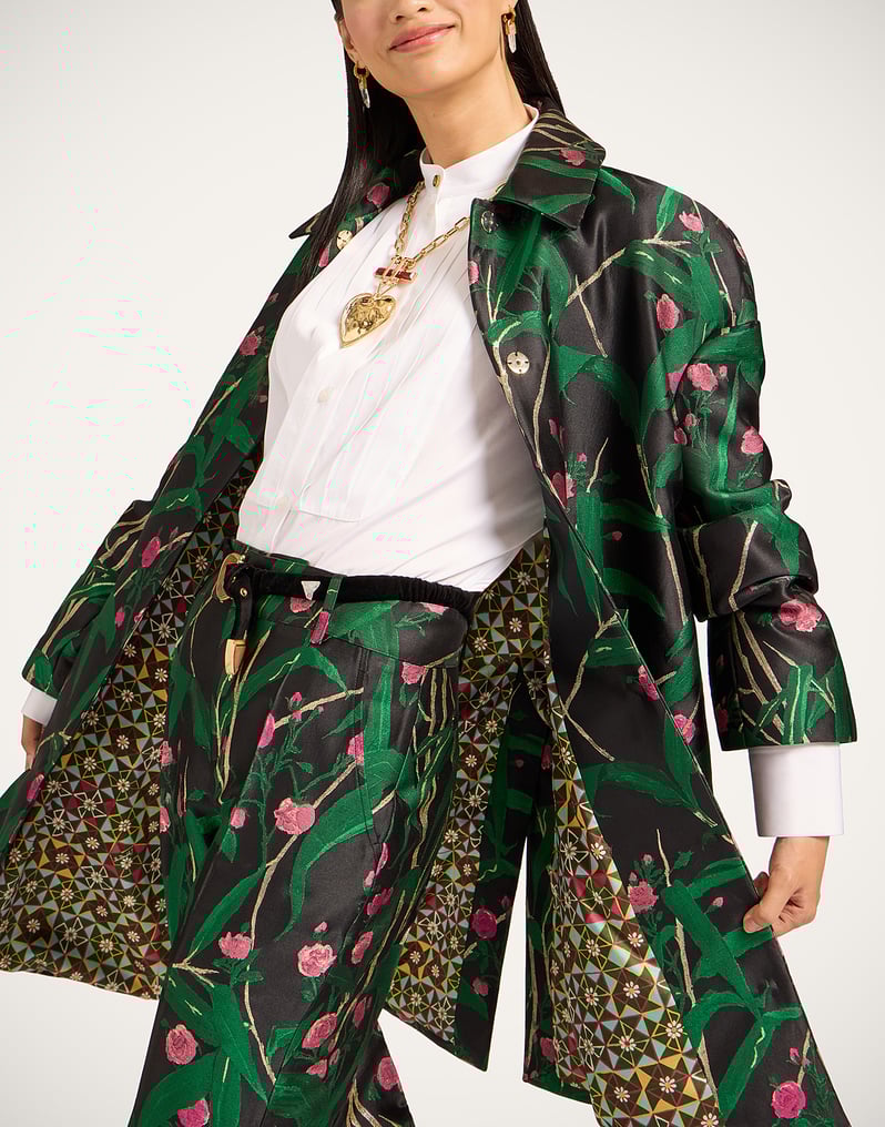 La DoubleJ Boxy Coat La DoubleJ Boxy Coat Bamboo Black JAC0014JCQ119BMB02BL01