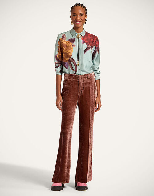 La DoubleJ Good Butt Pants Solid Dusty Pink TRO0015VEL019SOLIDPI10