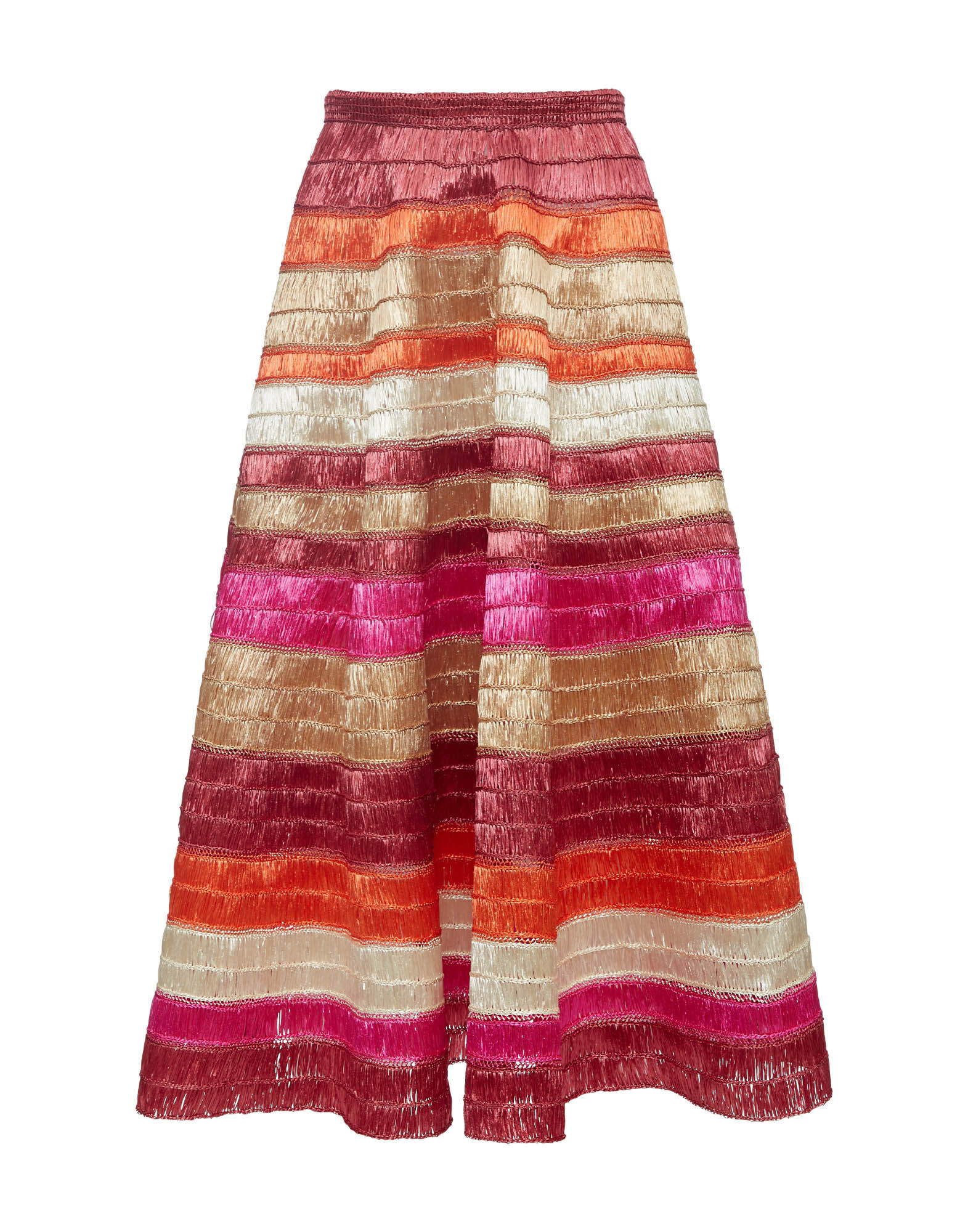 Statement Orange Skirt