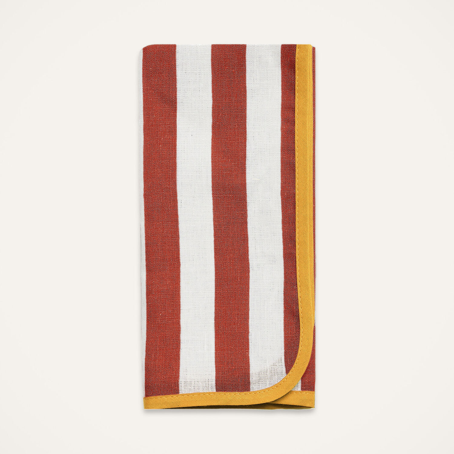 La Doublej Large Napkins Set Of 2 In Riviera Brick