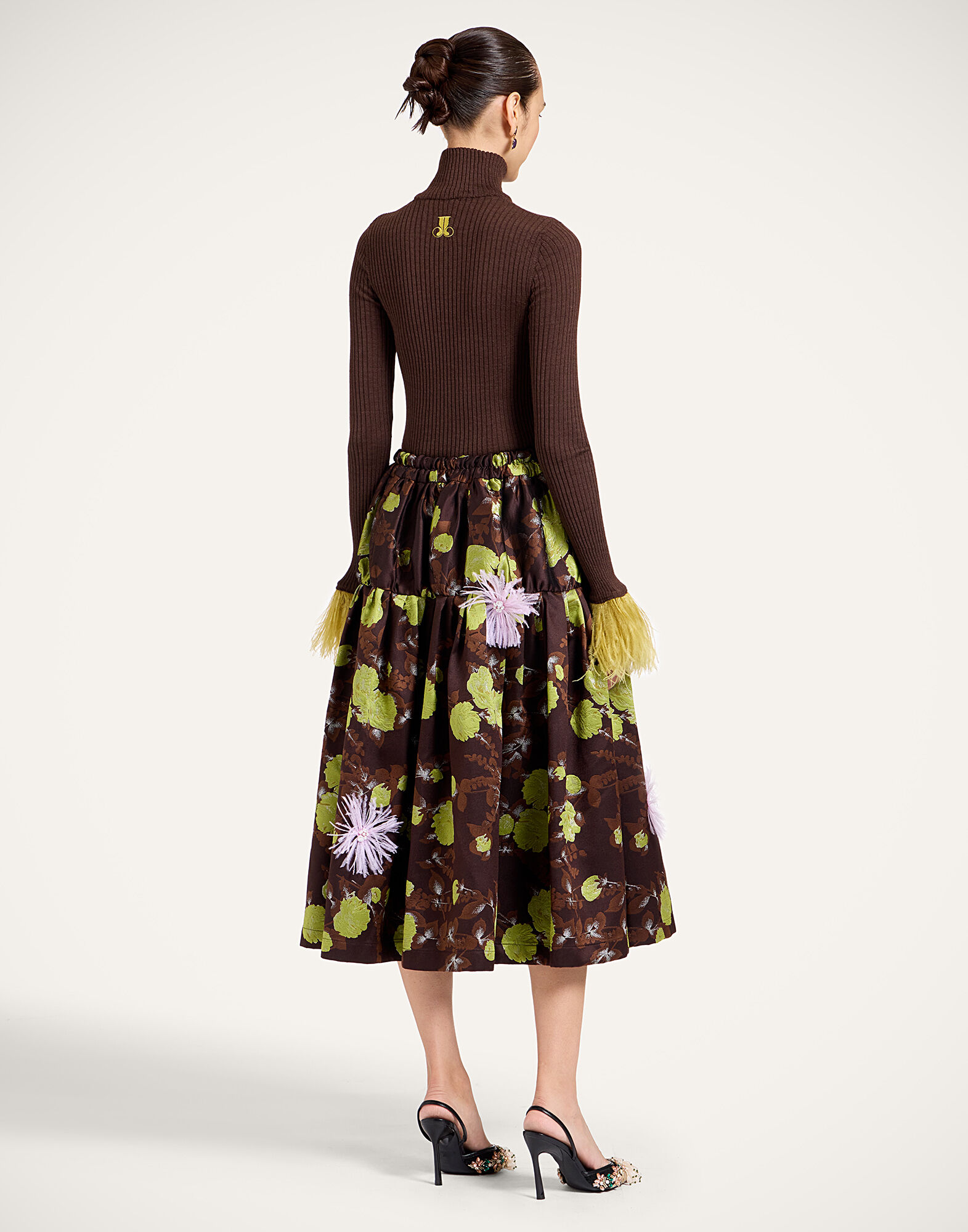La DoubleJ Gala Skirt Devon Brown SKI0214JCQ141DEV05BR02