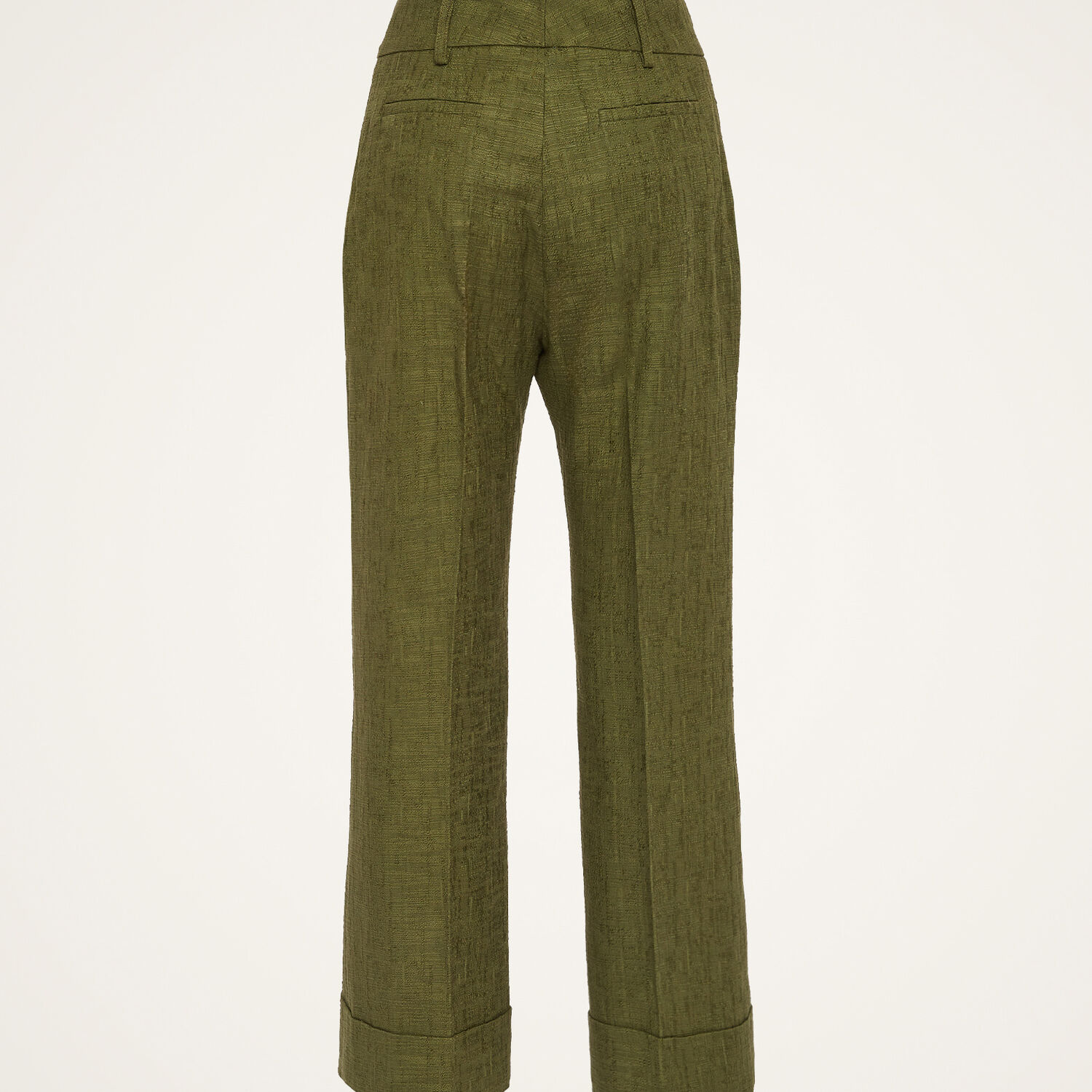 La Doublej Hendrix Pants In Solid Camouflage