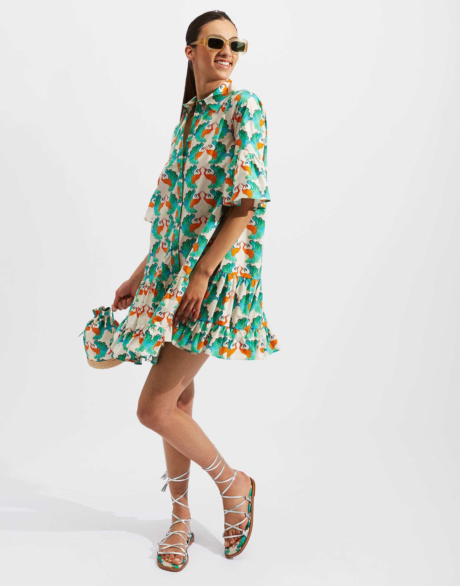 La DoubleJ Choux Dress Kissers DRE0193COT001KIS0001