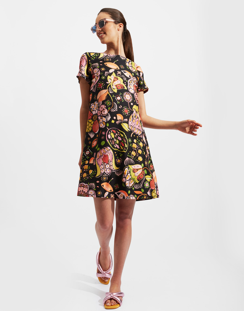 La DoubleJ Mini Swing Dress La DoubleJ Mini Swing Dress Eden DRE0159SIL001EDE0001