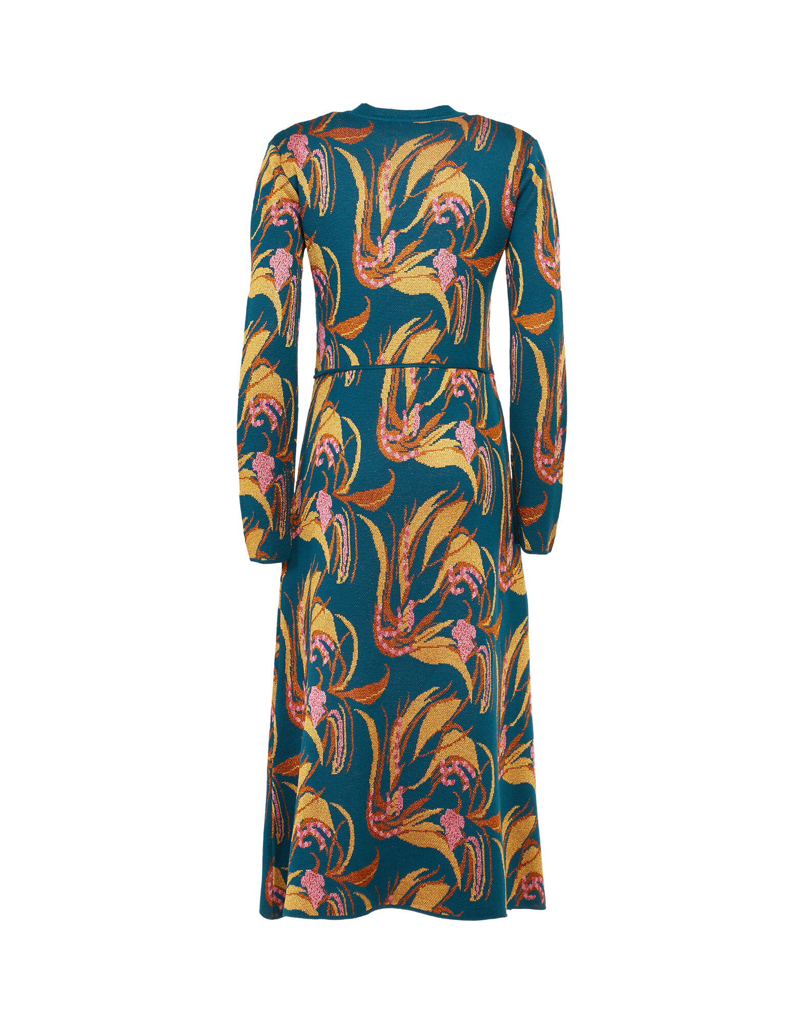 LaDoubleJ Bee Dress Windy Flowers Blu DRE0096KNI011WIN0002