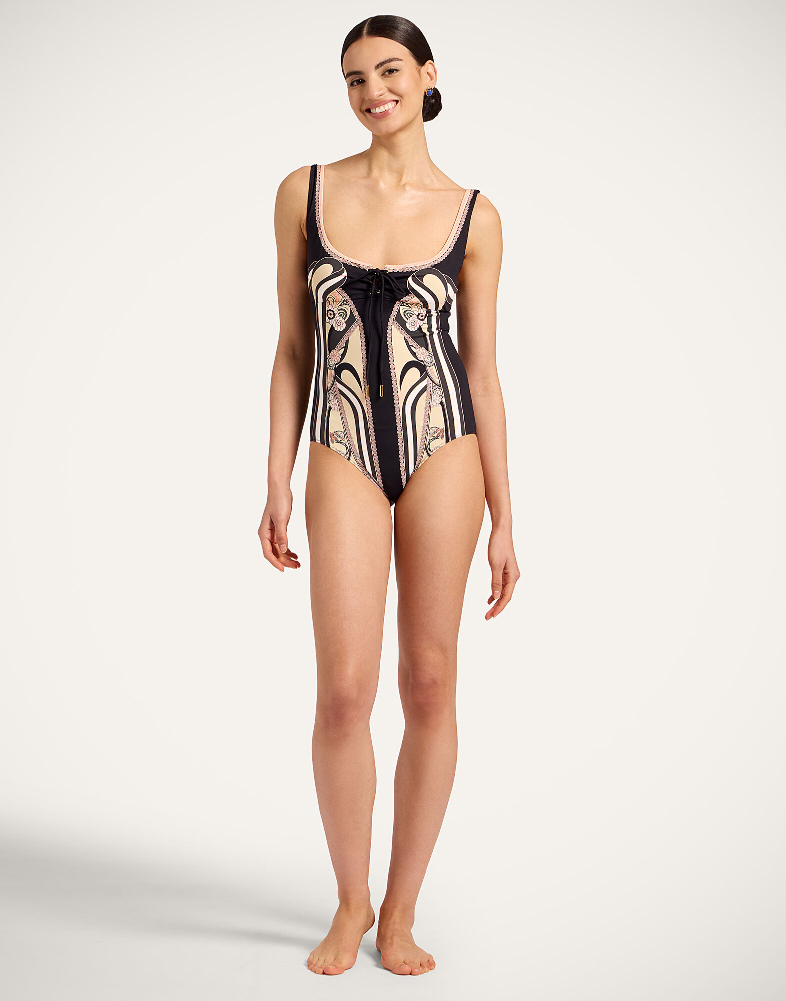 La DoubleJ Sleeveless Sunset Suit Ambrosia Plac&eacute;e Pale Pink SWI0059LYC006AMB03PI02