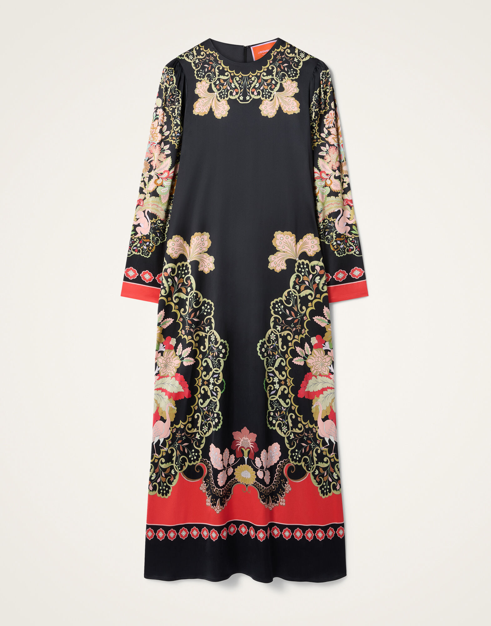 La DoubleJ Clingy Swing Cornucopia Plac&eacute;e Black DRE0762VIS023CRN03BL01