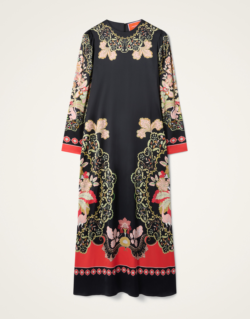 La DoubleJ Clingy Swing La DoubleJ Clingy Swing Cornucopia Placée Black DRE0762VIS023CRN03BL01