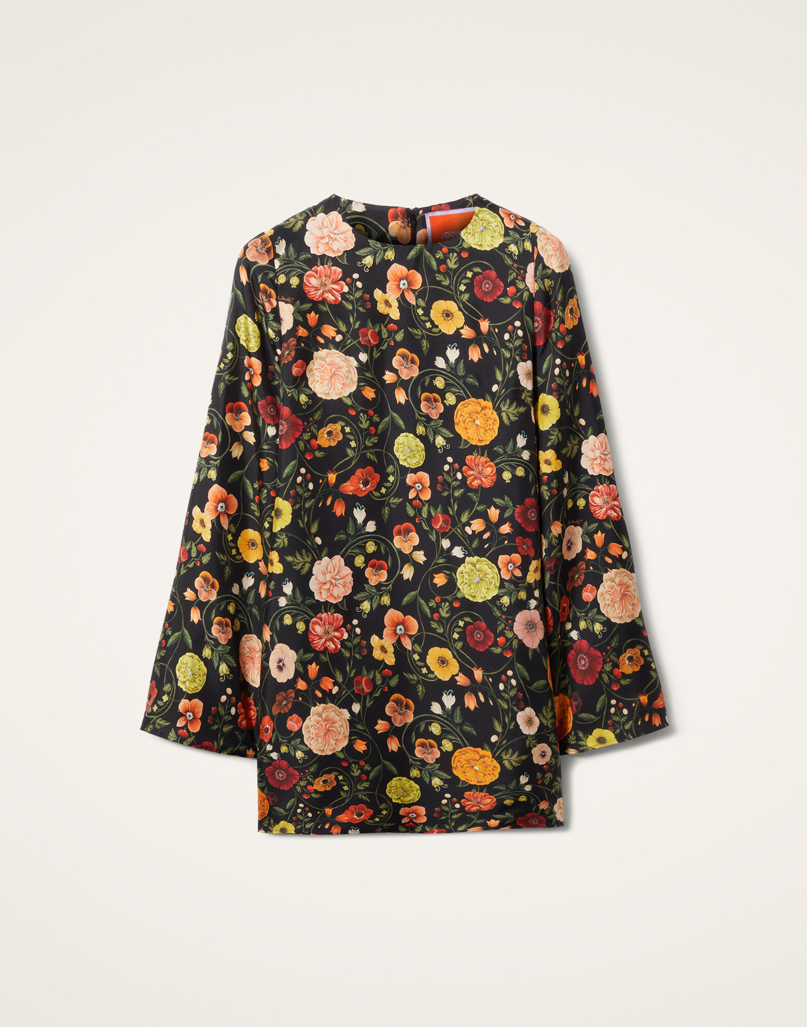 La DoubleJ Mini Supreme Swing Dress Botticelli Black DRE0652SIL001CEL01BL01