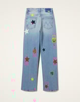 La DoubleJ The Maven Sneak Jeans La DoubleJ The Maven Sneak Jeans Star Of The Show Blue TRO0168DEN011STA03BU03