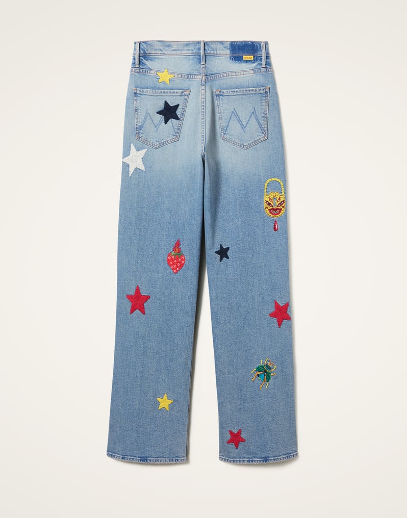 La DoubleJ The Maven Sneak Jeans La DoubleJ The Maven Sneak Jeans Star Of The Show Blue TRO0168DEN011STA03BU03
