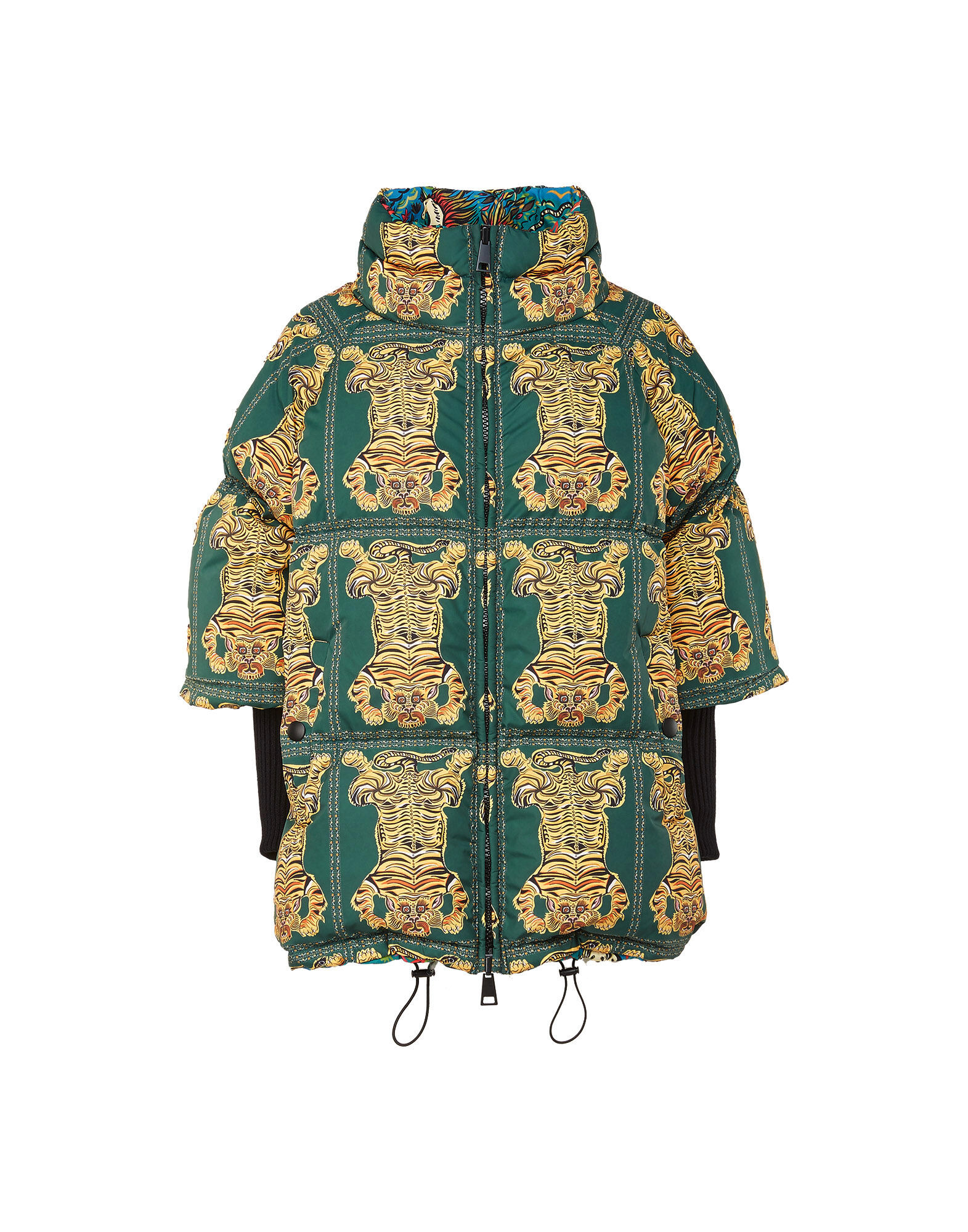 La DoubleJ Reversible St. Moritz Jacket Tiger Tiles DOW0003NYL003TIG0002