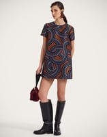 La DoubleJ Mini Swing Dress La DoubleJ Mini Swing Dress Montecarlo Blue DRE0658JCQ097MTC02BU03