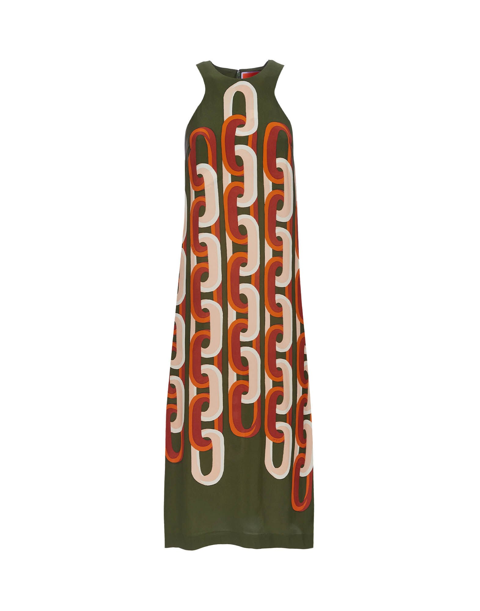 La DoubleJ Racer Midi Dress Prometheus Plac&eacute;e Camouflage DRE0750VIS001EUS02GR08