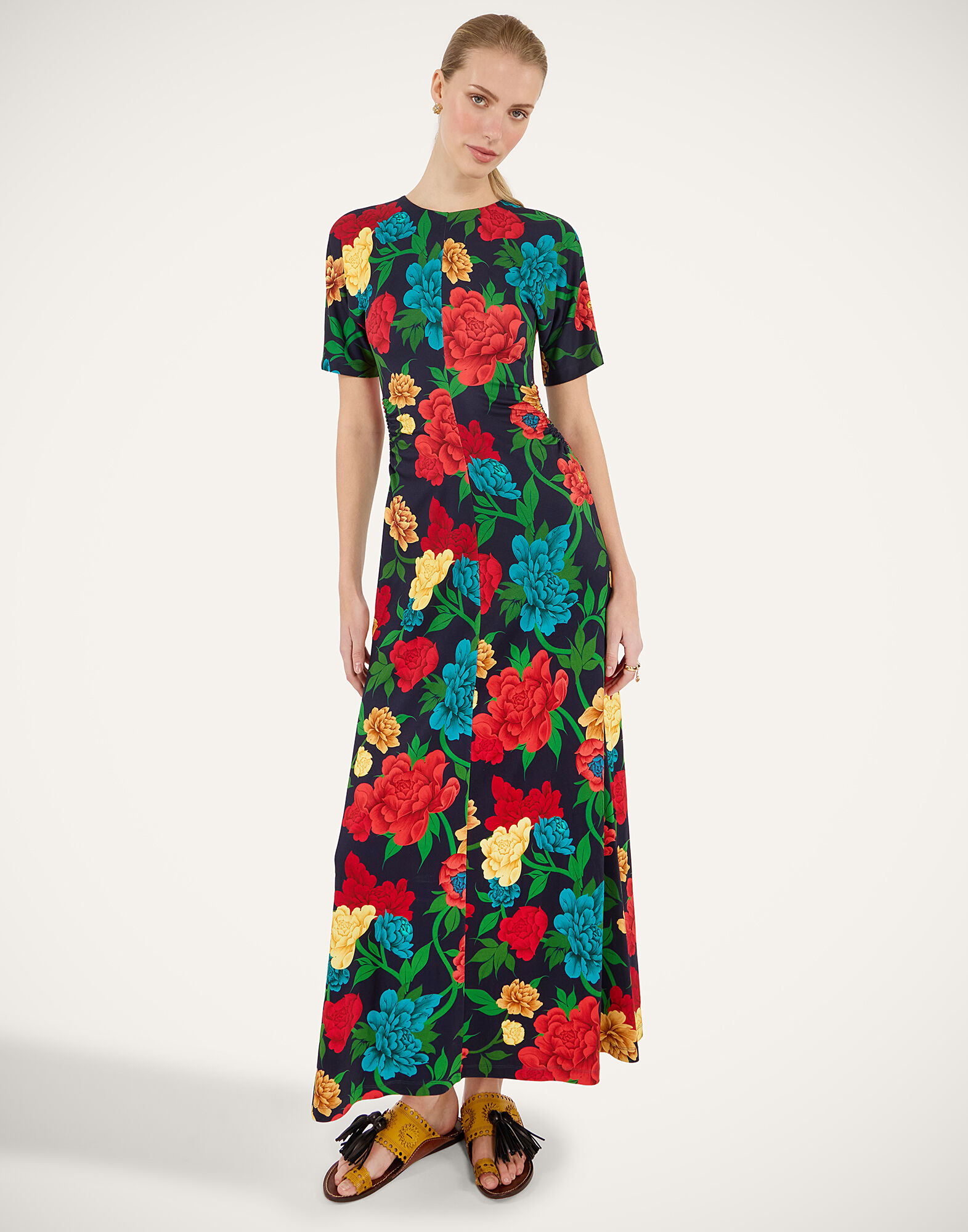 La DoubleJ Angelica Dress Queen Peony Blue DRE0836JER077QPE01BU03