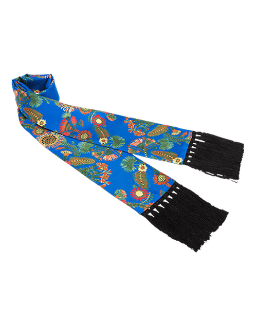 LaDoubleJ Flapper Tight Double Scarf Thistle Blu SCA0015SIL001THI0002