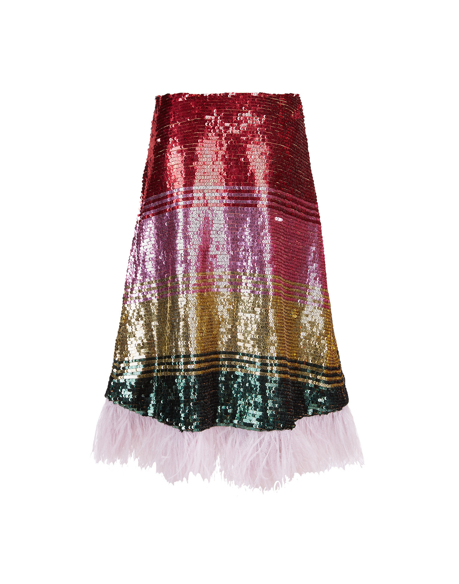 LaDoubleJ Sequin Skirt Multicolor Oro SKI0035SEQ001MUL0001