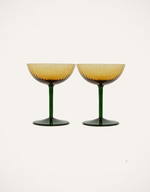 La DoubleJ Champagne Coupe Set of 2 La DoubleJ Champagne Coupe Set of 2 Giallo GLA0012MUR001YEL0004