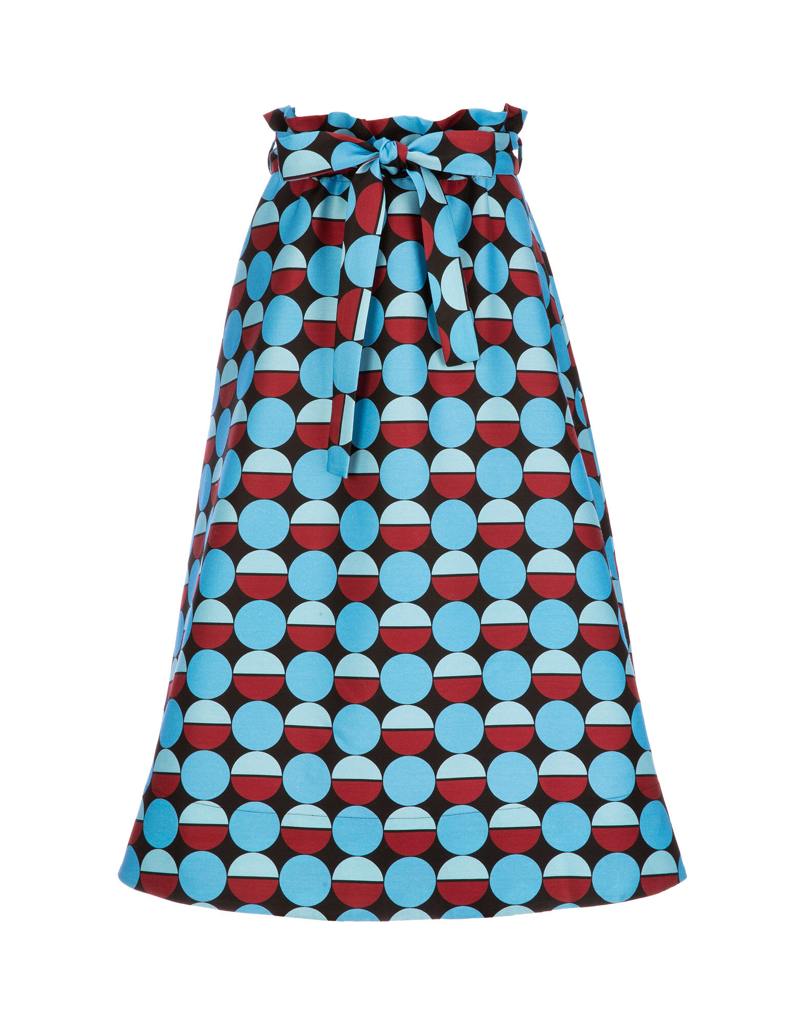 LaDoubleJ Sardegna Skirt Sfere Azzurro SKI0043CAD001SFE0003