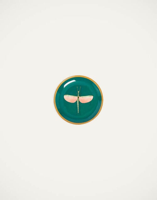 La DoubleJ Mini Plate La DoubleJ Mini Plate Libellula Green SID0006CER001LIB03GR02