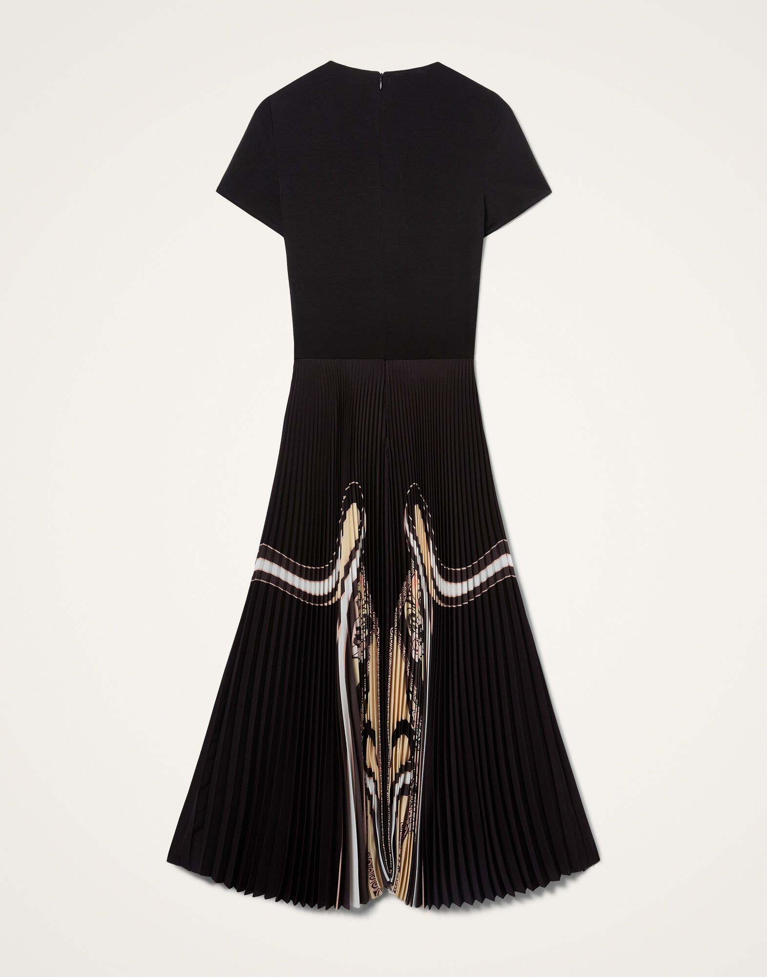 La DoubleJ Chignon Dress Ambrosia Plac&eacute;e Black DRE1030CHF007AMB03BL01