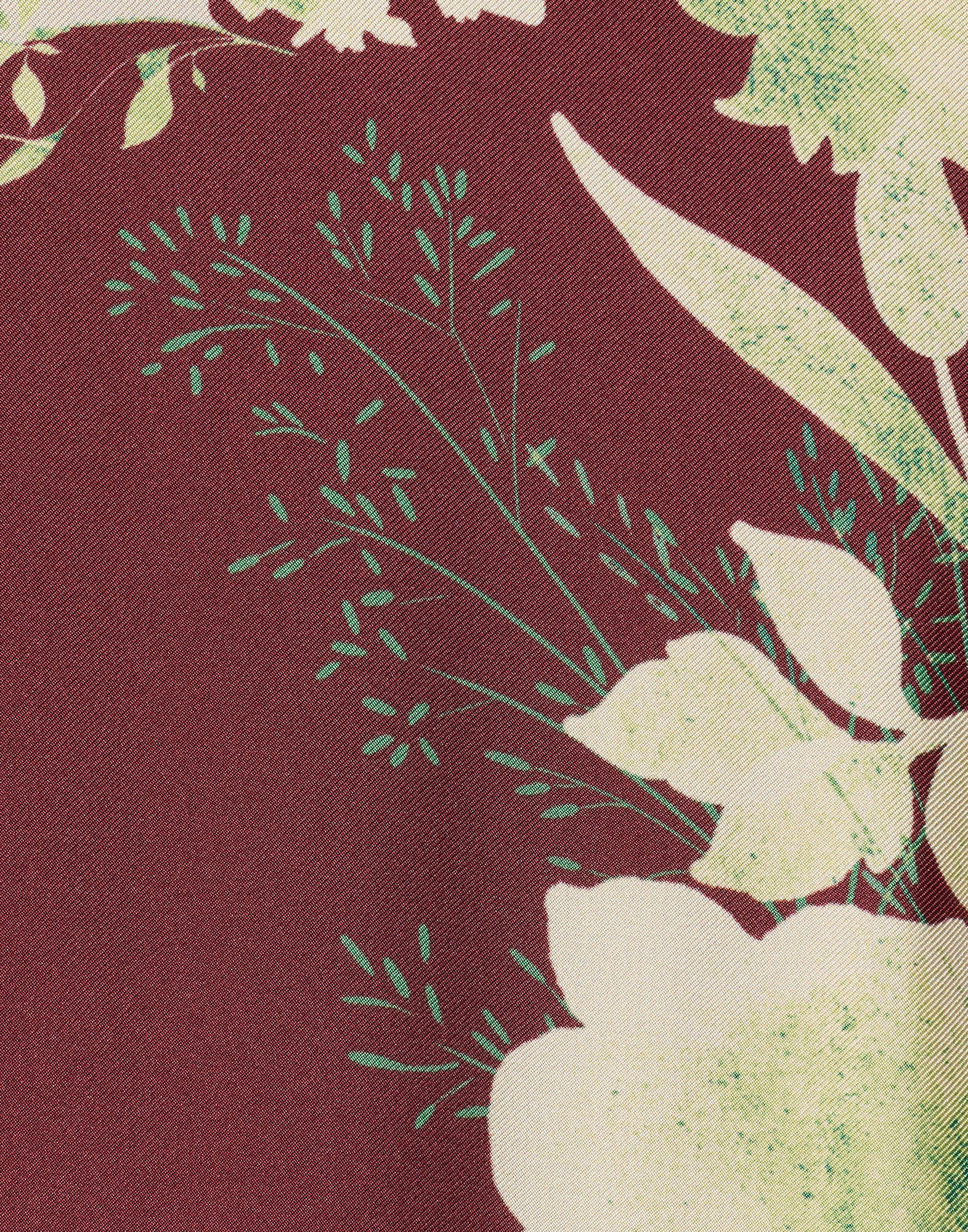 La DoubleJ Swing Dress Woodland Plac&eacute;e Burgundy DRE0128SIL006WOD01RE02