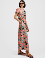 La DoubleJ Swing Dress La DoubleJ Swing Dress Crazy Daisy Black DRE0001SIL001DAY0002