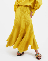 La DoubleJ Lollipop Skirt Solid Yellow SKI0060COT001YEL0001
