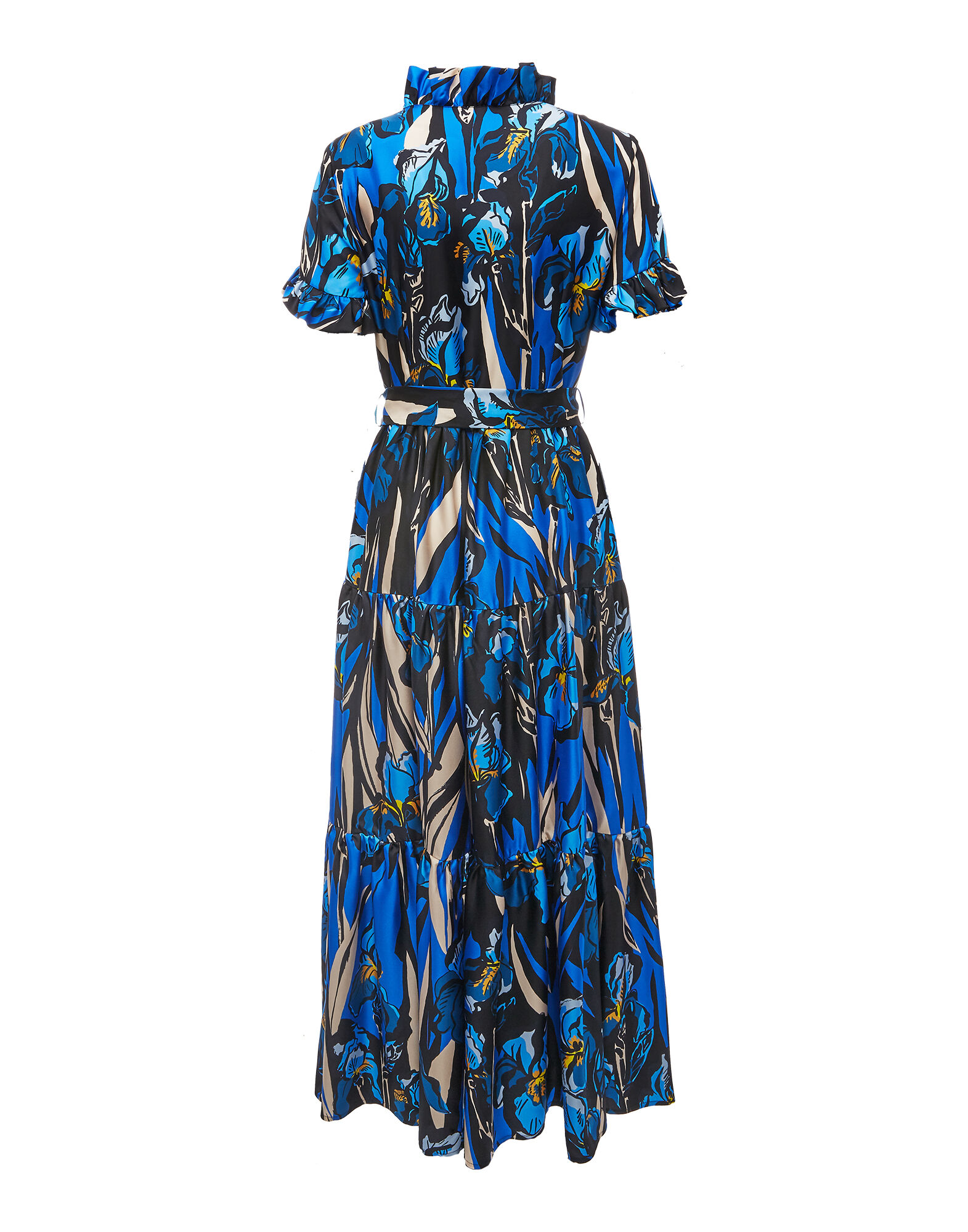 LaDoubleJ Long And Sassy Dress Iris DRE0017SIL001IRI0001