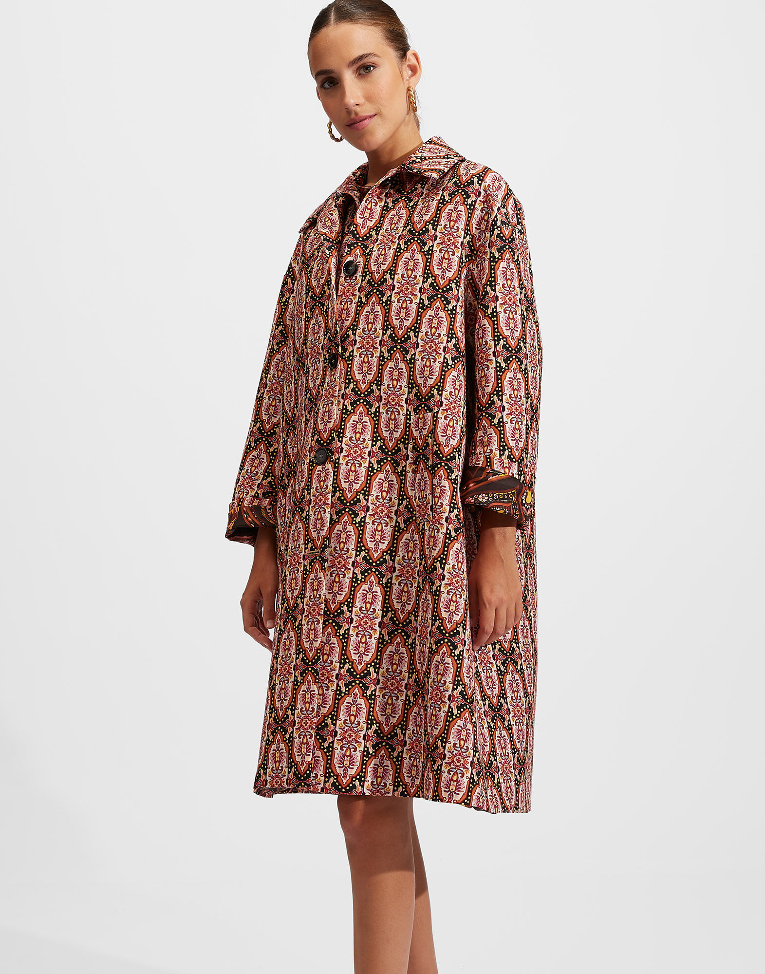 La DoubleJ Boxy Coat Tapestry JAC0014CAD001TAP0001