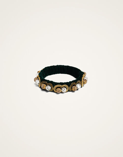 La DoubleJ Tesoro Bracelet Solid Camouflage Green BAC0010VEL015SOLIDGR08