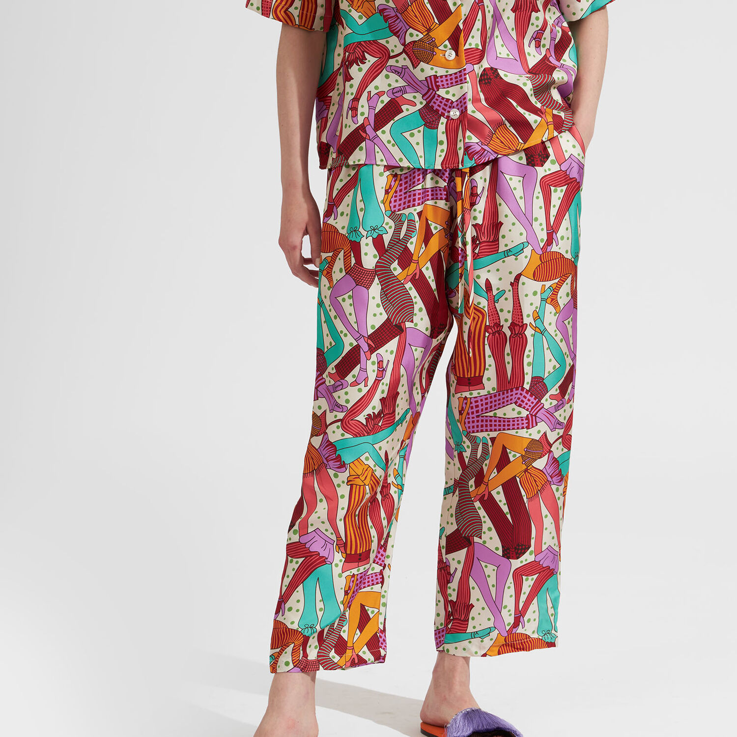 La Doublej Drawstring Pants In Smartypants