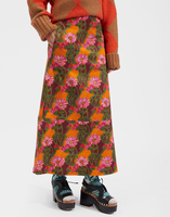 La DoubleJ A-Long Skirt La DoubleJ A-Long Skirt Orange Gerber SKI0018COT006GER0002