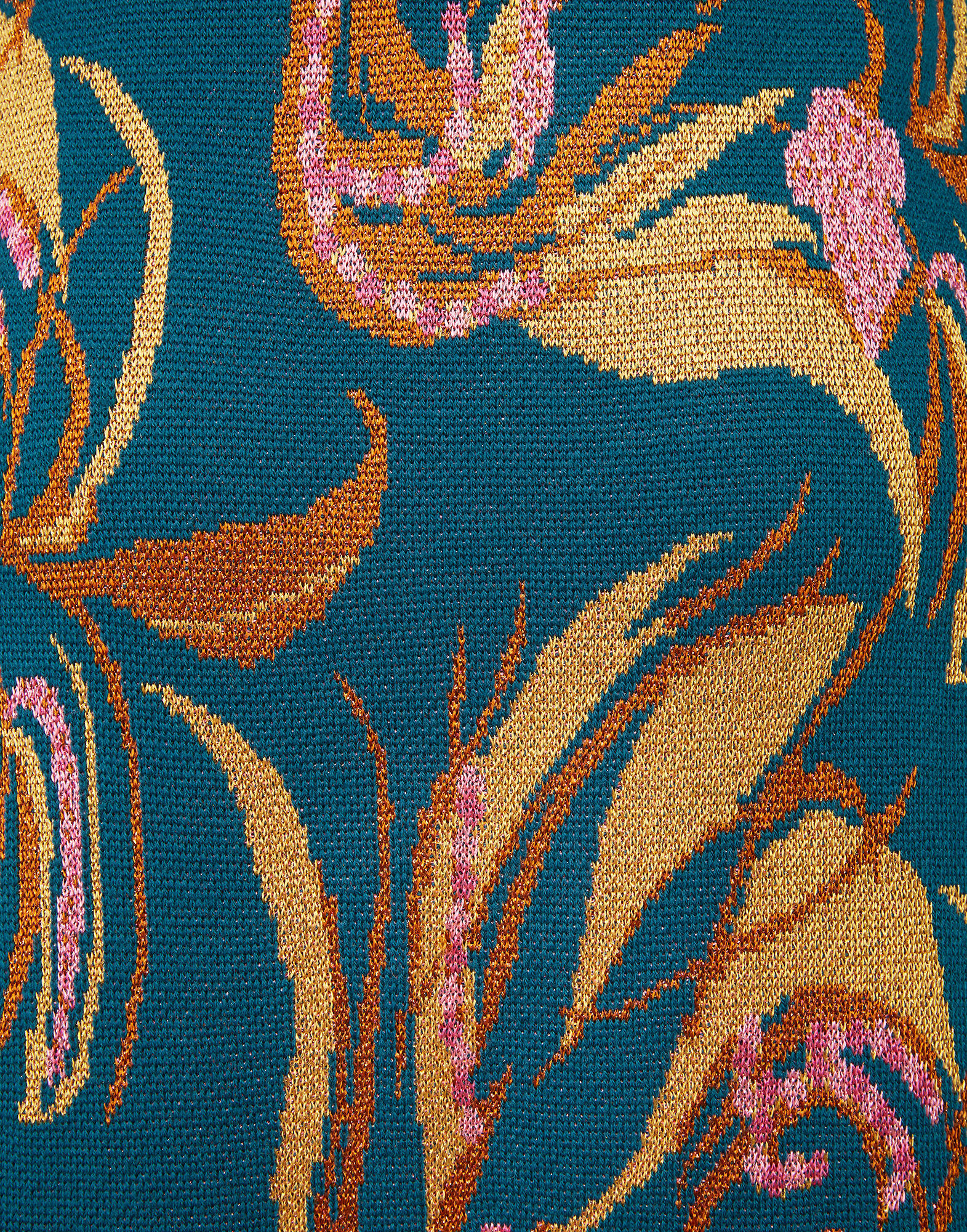 LaDoubleJ Bee Dress Windy Flowers Blu DRE0096KNI011WIN0002