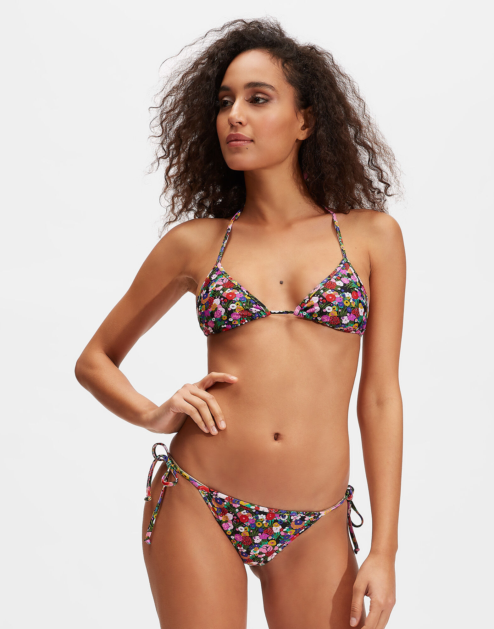 LaDoubleJ Triangle Bikini Top Granny SWI0003LYC001GRA0001