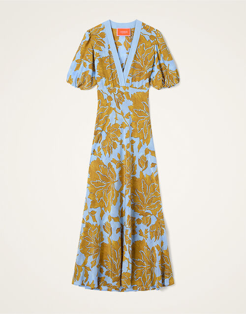 La DoubleJ Marlene Dress Tangle Light Blue DRE0927CRE001TAN01BU01