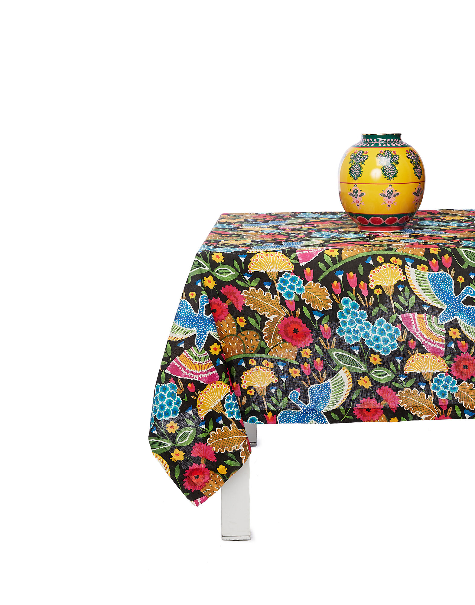 La DoubleJ Medium Tablecloth Colombo Grande TBC0002LIN001COL0001