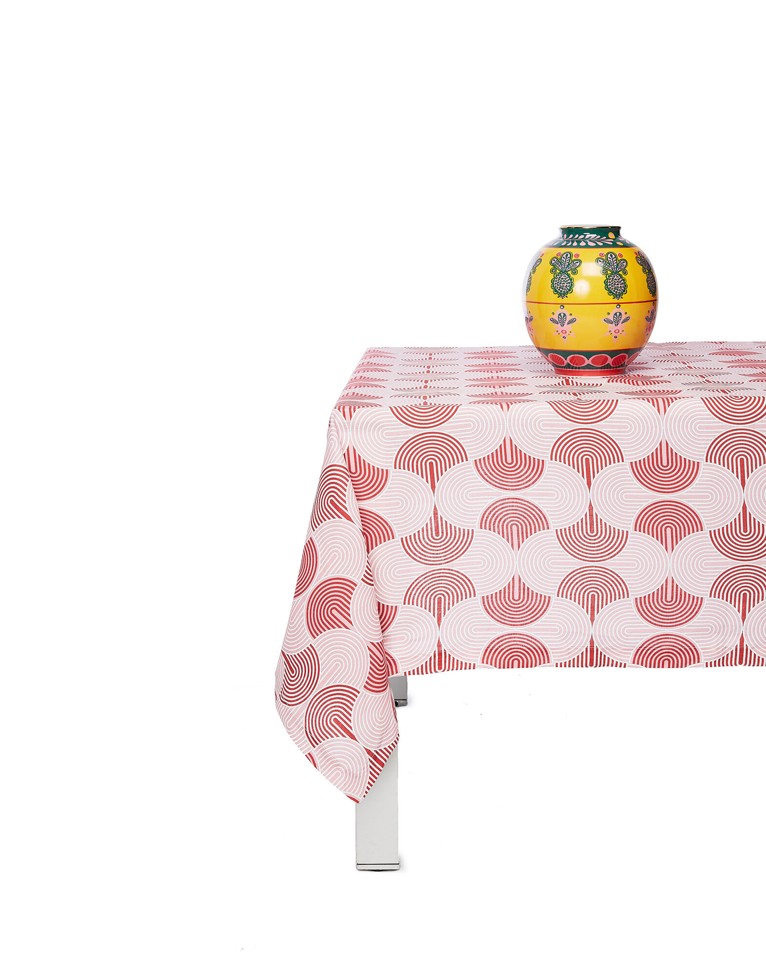 La DoubleJ Medium Tablecloth (180x280) Slinky Rosso TBC0002LIN001SLI0004