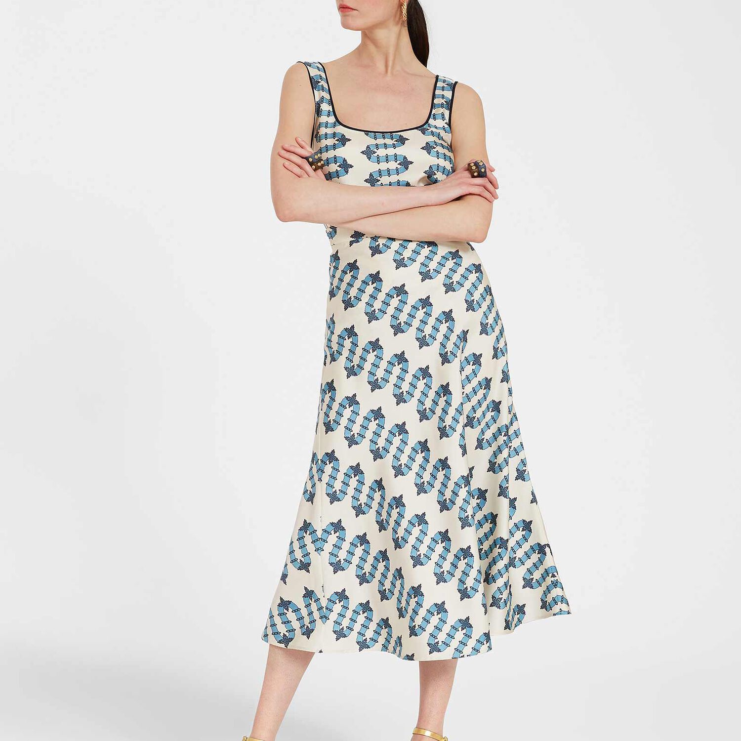 La Doublej Lungomare Skirt In Scirocco Ivory