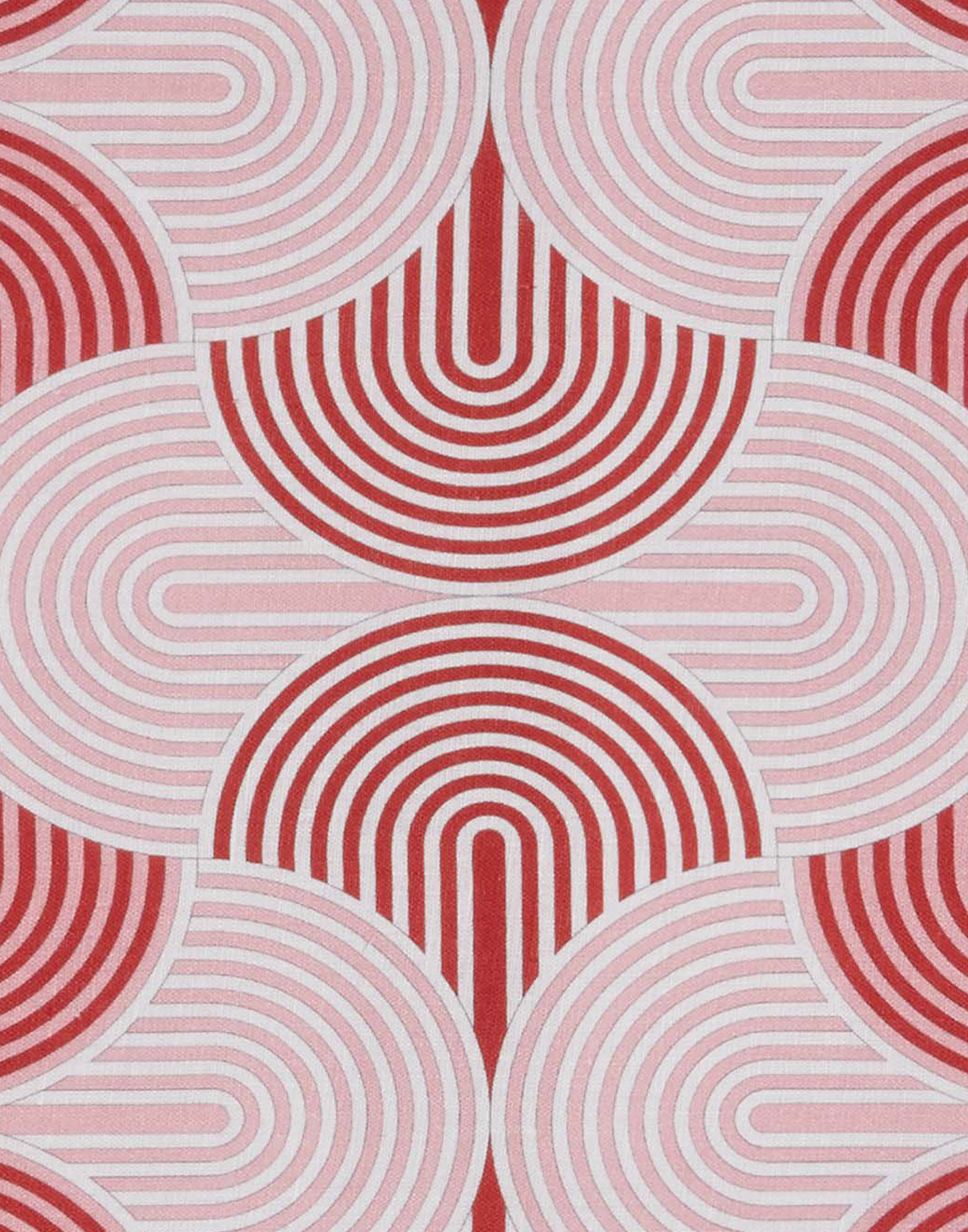 La DoubleJ Placemat Set Of 2 Slinky Rosso TBM0001LIN001SLI0004