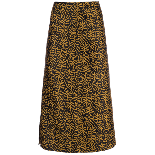 LaDoubleJ Pencil Skirt Foglie SKI0011JAC002FOG0001