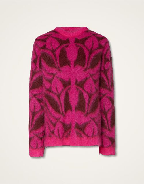 La DoubleJ Camden Jumper La DoubleJ Camden Jumper Fuchsia & Bordeaux PUL0165KNI090VA192PI03